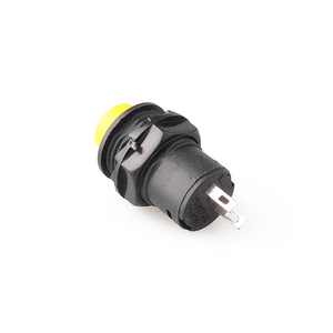 สวิตช์ปุ่มกดแบบ PBS-425พร้อมตัวชี้วัดไฟ LED สีเหลืองและสีแดง2ตัววัสดุพลาสติกแรงดันไฟฟ้าสูงสุด250V - Product Image 2