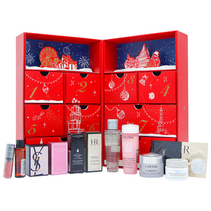 Customized Gift Advent Calendar Present Box Surprise Gift Box Luxury Christmas Cosmetic Chocolate Advent Calendar Cardboard Box