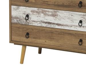 बेडरूम के लिए 4 दराज डबल ड्रेसर, दराज के दराज के दराज की छाती की चौड़ी छाती की छाती की चौड़ी छाती की छाती की चौड़ी छाती की चौड़ाई - Product Image 2