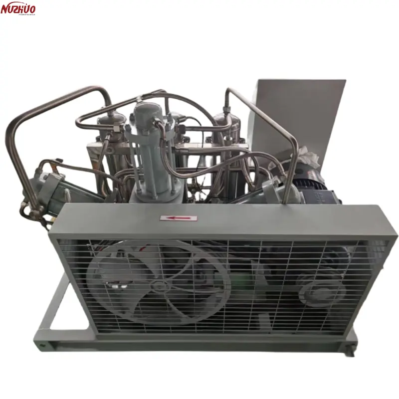 NUZHUO Always Reliable 8bar-200bar Piston Nitrogen Compressor For N2 Package In Plant Nitrogen Production