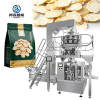 Machine automatique de conditionnement de granulés en sachets préformés Doypack (plastique/aluminium) pour aliments soufflés aux baies de goji, dattes rouges, ginseng américain et noix