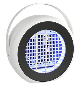 Lámpara Antimosquitos y Moscas para el Hogar 2026, con <span class=keywords><strong>Ventilador</strong></span> y Descarga Eléctrica, MS10, Carga USB, para Interiores y Exteriores, Ideal para Camping - Product Image 1