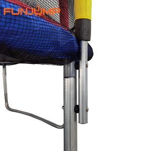 Funjump 6FT 8FT 10FT 12FT 14FT 16FT pour enfants Outdoor Fun Round <span class=keywords><strong>Trampoline</strong></span> avec <span class=keywords><strong>filet</strong></span> de sécurité et sac à chaussures - Product Image 3