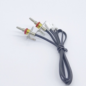 Không Thấm Nước Thép không gỉ NTC <span class=keywords><strong>10k</strong></span> cảm biến nhiệt độ 3950 thermistor với dây cho nồi cơm điện và máy pha cà phê - Product Image 3