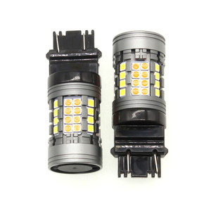 Fsylx 30W T20 LED DRL lần lượt tín hiệu bên đèn 3157 1157 7443 T20 3157 BAY15D 12V Trắng + hổ phách 7440 7443 LED bóng đèn tự động - Product Image 1