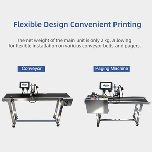 Stampante a getto d'inchiostro TIJ <span class=keywords><strong>online</strong></span> ad alta velocità per codifica batch e <span class=keywords><strong>stampa</strong></span> data di scadenza su sacchetti di plastica e sacchetti in alluminio per uso industriale - Product Image 4