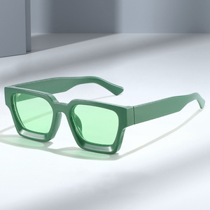 Gafas de sol polarizadas rectangulares para hombre y mujer, lentes de sol con marco cuadrado grueso, estilo Retro, <span class=keywords><strong>FF900</strong></span> - Product Image 5