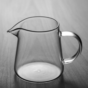 Thiết kế hiện đại cao <span class=keywords><strong>Borosilicate</strong></span> trà lễ thủy tinh Divider và bình dày trong suốt công bằng Cup xử lý cà phê & Tea Set - Product Image 1