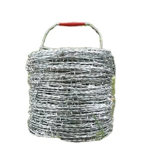 Venta a <span class=keywords><strong>Precio</strong></span> Preferencial <span class=keywords><strong>de</strong></span> Fábrica: Rollo <span class=keywords><strong>de</strong></span> <span class=keywords><strong>Alambre</strong></span> <span class=keywords><strong>de</strong></span> Púas <span class=keywords><strong>de</strong></span> 50 kg, 500 Metros, <span class=keywords><strong>Alambre</strong></span> <span class=keywords><strong>de</strong></span> Hierro Galvanizado, Certificado ISO9001, Recubierto <span class=keywords><strong>de</strong></span> PVC, para Prisiones - Product Image 1