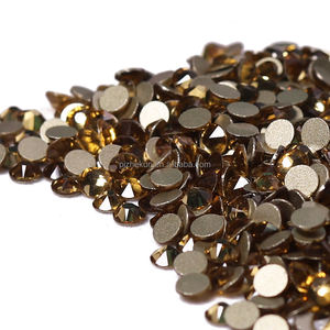 ZK 2088คริสตัลพลอยเทียมแก้วหลังแบนขนาดเล็ก8สีโคลาโด้โทแพซสำหรับตกแต่งเล็บแบบ DIY - Product Image 3