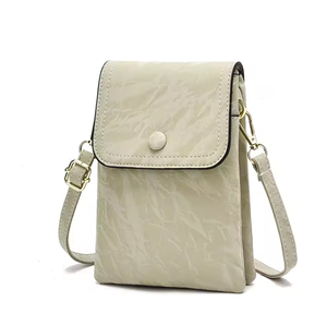 Sac à bandoulière en cuir PU pour téléphone portable, sac à main pour femme - Product Image 4