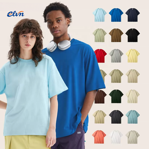 เสื้อยืดโอเวอร์ไซส์ผู้ชายสั่งทำพิเศษ ผ้าฝ้าย 305gsm สปอร์ต แคชชวล รับผลิตแบบ OEM โลโก้ดีไซน์เนอร์ เสื้อเปล่า ขายส่งจำนวนมาก - Product Image 4