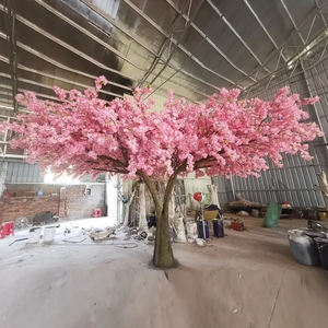 Árbol Artificial de Flores de Cerezo de 8 a 10 Pies de Altura, Árboles de <span class=keywords><strong>Sakura</strong></span> Rosados Artificiales para Bodas o Decoración de Restaurantes - Product Image 3