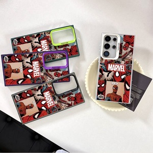 เคสโทรศัพท์มือถือ <span class=keywords><strong>Marvel</strong></span> Sports <span class=keywords><strong>Spider</strong></span>-<span class=keywords><strong>Man</strong></span> คุณภาพสูง ป้องกันแรงกระแทก ผลิตจากวัสดุ <span class=keywords><strong>PC</strong></span> พร้อมเคลือบสี UV สำหรับ iPhone 17/13 Pro Max และ S25 Ultra - Product Image 6