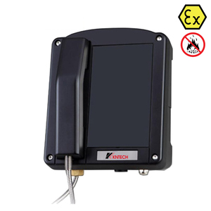 Téléphone industriel anti-explosion IP66 robuste mural pour appels d'urgence en zone dangereuse (centrale électrique, métro, tunnel) - Product Image 1