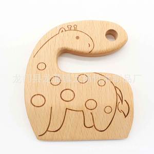 Couteau en bois pour enfants, sûr pour couper les légumes et les fruits, pour la cuisine - Product Image 6