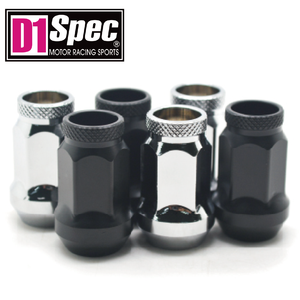 น็อตล้อรถยนต์เหล็กหลอมขึ้นรูปทรงหกเหลี่ยมขนาด 17 มม. สีดำมาตรฐานอุตสาหกรรม ป้องกันสนิม สำหรับผู้จัดจำหน่ายรถยนต์ M12 x 1.5 - Product Image 2