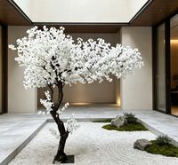 Plantes artificielles écologiques personnalisées directement de l'usine, arbre artificiel pour la décoration de mariage et d'hôtel
