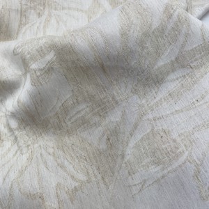 Tissu jacquard de fleur d'herbe de mer de <span class=keywords><strong>lin</strong></span>, <span class=keywords><strong>lin</strong></span> de rosée de pluie de <span class=keywords><strong>lin</strong></span> de <span class=keywords><strong>couleur</strong></span> naturelle, tissu de vêtements de style chinois Jacquard de coton de <span class=keywords><strong>lin</strong></span> - Product Image 3