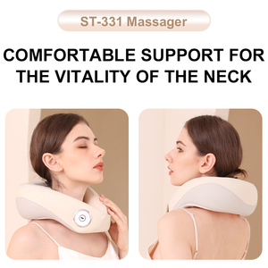 Almohada Masajeadora Inteligente para Cuello, Hombros y Espalda con Luz Roja y Compresa Cálida ST-331, Suministro de Fábrica - Product Image 5