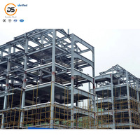 Bâtiment préfabriqué à structure en acier à ossature spatiale multi-étages pour atelier industriel, entrepôt, centre logistique AISC CE ISO