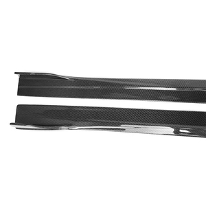 สเกิร์ตข้างคาร์บอนไฟเบอร์แท้ทรง FD สำหรับรถยนต์ CLA-Class W118 C118 ปี 2021-2025 - Product Image 3