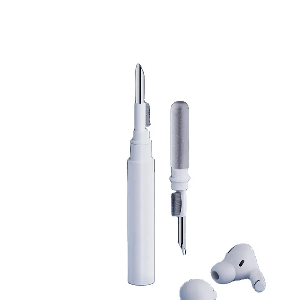 2 ב 1 ניקוי עט כלי מברשת ערכת עבור Airpods פרו 1 2 3 אלחוטי Airbud אוזניות טעינת תיבת אוזניות טלפון ניקוי עט