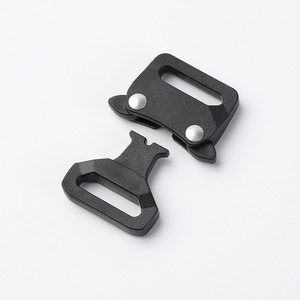 <b>Plastic</b> <b>Sliding</b> Buckles 20mm Inner Diameter Black Durable For Bags Backpack Accessories - Product Image 3