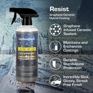 Super idrofobico professionale per la cura dell'auto massima lucentezza e lucentezza cera avanzata Nano grafene rivestimento in ceramica Spray - Product Image 2