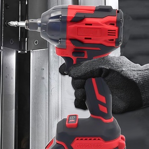 Llave de Impacto Inalámbrica de 21V con Batería de Iones de Litio, 675nm de Torque Máximo, Mandril de 3/8'', para Reparaciones Industriales, Automotrices y Andamios - Product Image 5