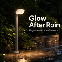 Lampadaire LED modulaire 12W 80cm à tête souple anti-éblouissement, installation facile, pour pelouse publique et communautaire résidentielle