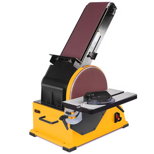 Sableuse à bande portable multifonctionnelle avec disque pour courbes horizontales à 45 et 90 degrés et verticales, bricolage - Product Image 5