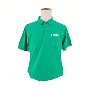 เสื้อโปโลผ้าคอตตอนโพลีเอสเตอร์ 220GSM แฟชั่นใหม่ พร้อมปักโลโก้ตามสั่ง สำหรับชุดยูนิฟอร์มบริษัทและชุดพนักงาน - Product Image 3