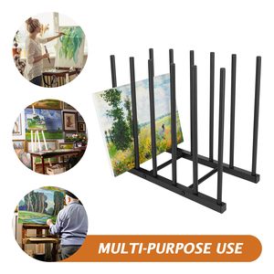 JH-Mech présentoir de stockage d'œuvres d'art avec roues double face 40 étagères support de séchage horizontal bon marché en métal mobile - Product Image 5