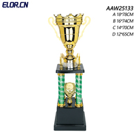 Trophée personnalisé ELOR Factory pour compétition de danse créative, avec colombe de la paix, grande médaille en métal à quatre piliers, souvenir en fer
