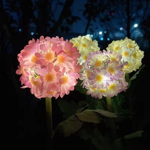 Luces Solares LED para Jardín, Decoración para Bodas y Festivales al Aire Libre, Impermeables IP65, con Forma de Bola de Margarita - Product Image 1
