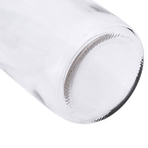 大1000毫升透明玻璃瓶，用于冰沙酸奶牛奶果汁苏打饮料，带螺帽和密封 - Product Image 2