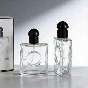 Factory Price Stock Black Style Perfume <b>Bottles</b> Glass Crimp Press <b>Spray</b> Refillable <b>Empty</b> Portable Split Containers Low Order - Product Image 1