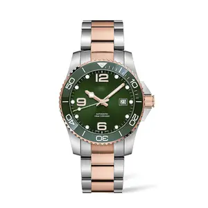 最佳手表潜水手表316无钢带豪华机械品质手表夜光指针手表