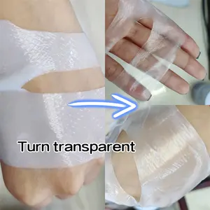 Private Label Witte Terugkeer Transparante Aanscherping Gezichtsmasker 'S Nachts Versteviging Bio Collageen Gezichtsmasker Vel Koreaans