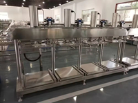 Ligne de production de tofu ferme de grande capacité personnalisée/ligne de production de tofu soyeux/machine de ligne de production de tofu au fromage
