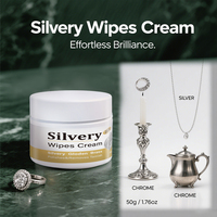 TIMESRUI-Pâte à polir en argent et crème anti-ternissement, nettoyant professionnel pour bijoux en argent sterling 925, colliers, couverts