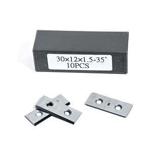 30x12x1.5mm 35 degrés <span class=keywords><strong>pour</strong></span> le travail du <span class=keywords><strong>bois</strong></span> Cnc outil de tournage Inserts rabot affûteur de lame - Product Image 1