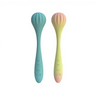 Vibrateur double tête entièrement recouvert, flexible, étanche IPX6, écologique, pour massage érotique féminin et plaisir personnel sans effets secondaires