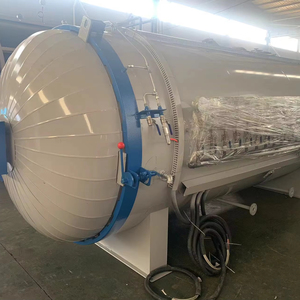 Autoclave per Vulcanizzazione Gomme Certificata CE PED ASME, Utilizzata in Impianti di Rigenerazione Pneumatici, Riscaldamento a Vapore Uniforme, Pressione Stabile - Product Image 2