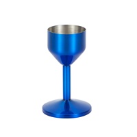 Ensemble de mini-tasses à bière en acier inoxydable à paroi simple de 50 ml pour adultes, pour les fêtes, avec poignée et couvercle, couleurs et logo personnalisés par peinture en aérosol