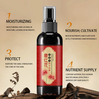 Serum Rambut Herbal Saffron Melembapkan Menutrisi Kulit Kepala Meningkatkan Kilau Menghaluskan Melembutkan Perawatan Rambut Semprotan Serum Harian