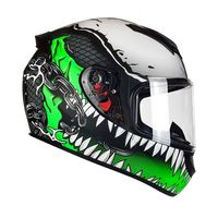 Casque intégral à motifs tendance pour moto, ATV, karting, motocross, pour adulte