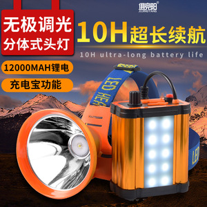 Linterna Frontal LED con Batería Recargable de Iones de Litio, Aleación de Aluminio, 120 Lm/W, Luz Blanca, 1 Año de Garantía, Iluminación para Trabajo en Exteriores - Product Image 2