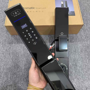 Serrures intelligentes pour porte d'entrée <span class=keywords><strong>Serrure</strong></span> intelligente Tuya pour porte étanche <span class=keywords><strong>Serrure</strong></span> de porte intelligente extérieure avec caméra et empreinte digitale pour porte <span class=keywords><strong>en</strong></span> bois - Product Image 2